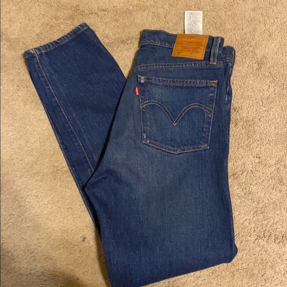 Levi 501 jeans, dark denim